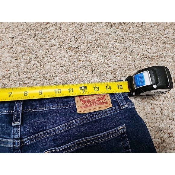 Levi's 29 Boyfriend Jeans Blue Denim Stretch Women's Fits 30x27 - Picture 7 of 15